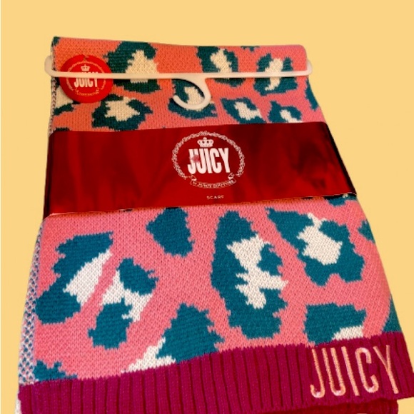 Juicy couture animal print scarf NWT - Picture 8 of 8